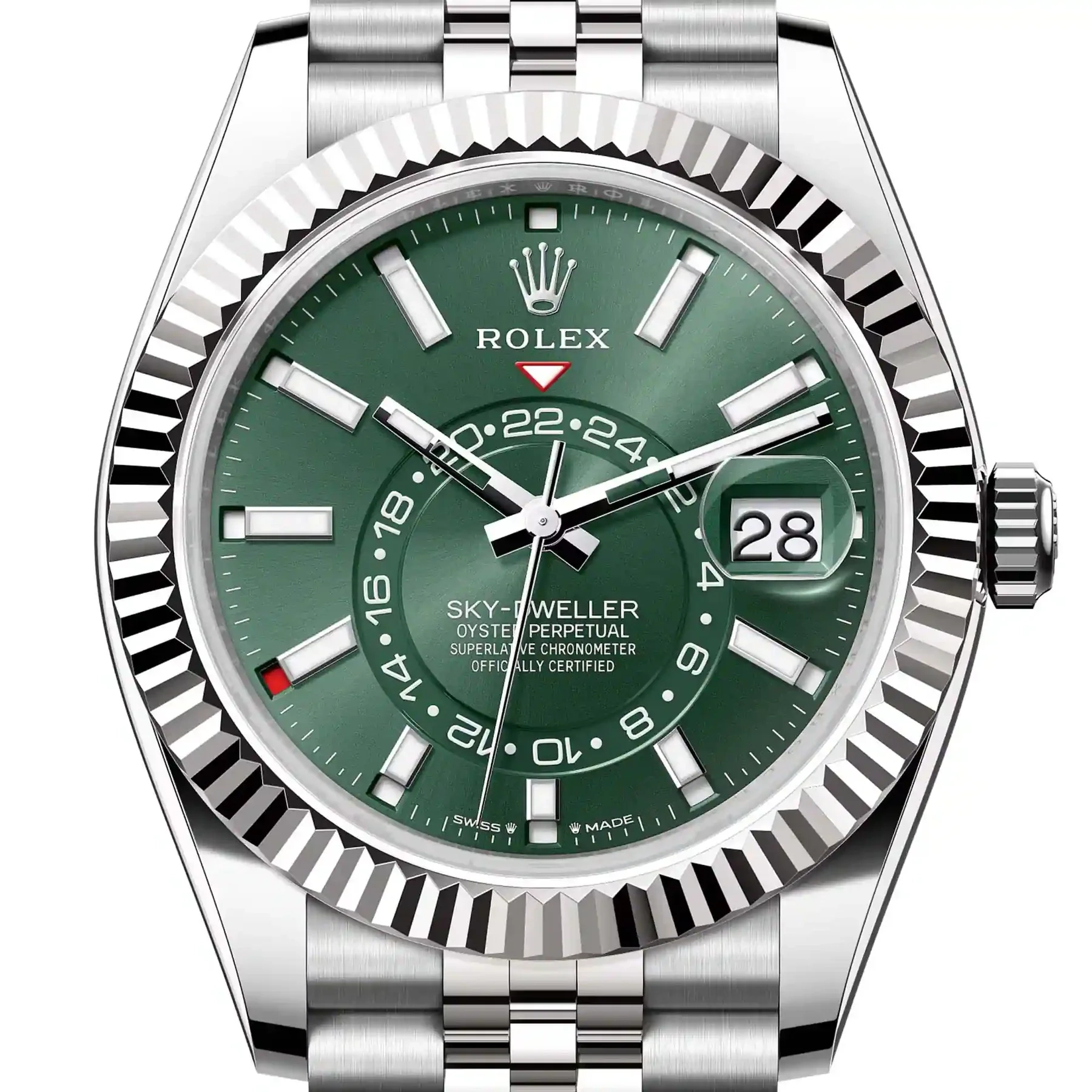 rolex-sky-dweller-stainless-steel-green-dial-jubilee-336934
